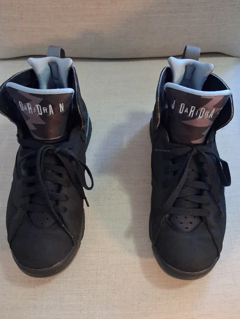Jordan Black High-Top Sneakers